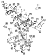 1BG531D5AA - Interior Trim: Lumbar Handle for Jeep: Commander, Grand Cherokee Image