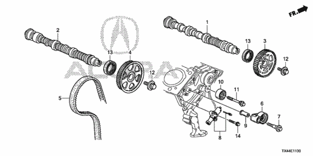 Camshaft - Timing Belt for 2013 Acura RDX #0