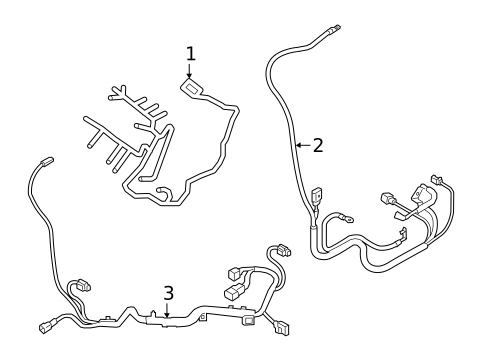 Wiring Harness for 2018 Audi Q7 #0