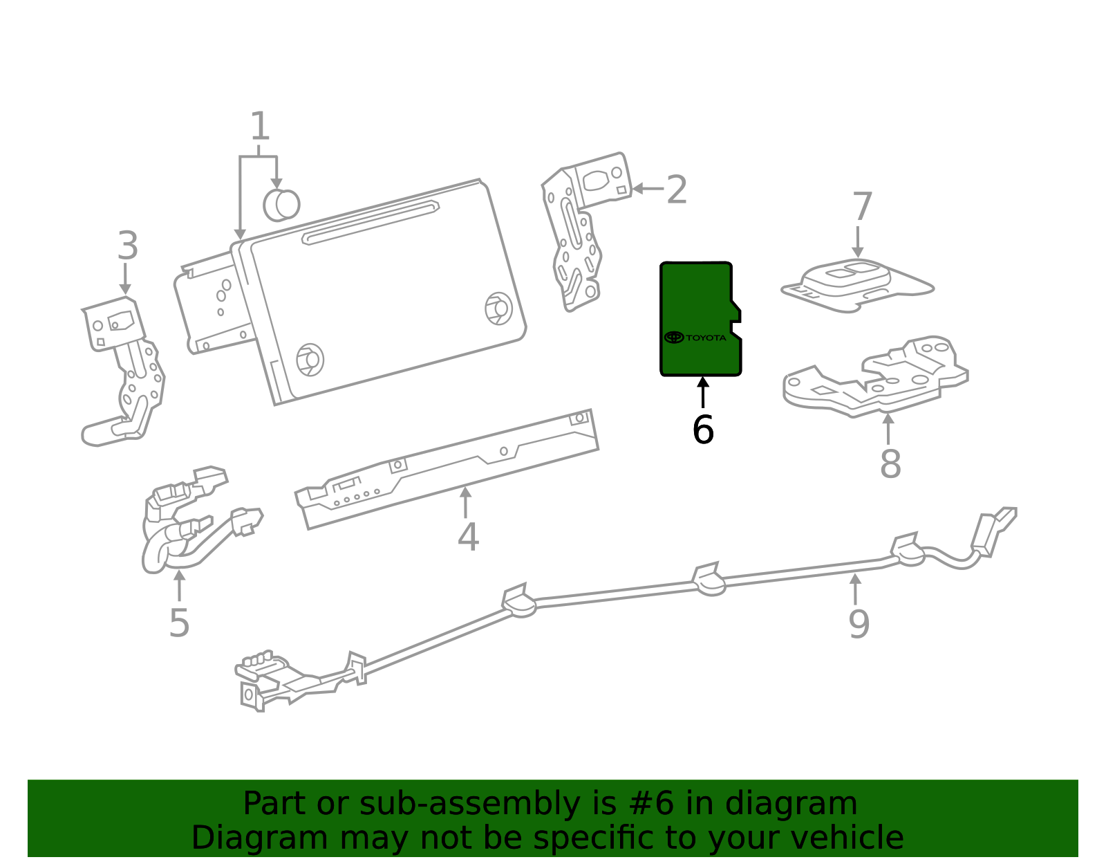 86271-47203 - High-Quality Memory Card for 2020 Toyota | AutoNation Parts