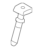 CU5Z96610A16CC - Body: Headrest Guide for Ford: Taurus | Lincoln: MKS, MKT, MKZ Image