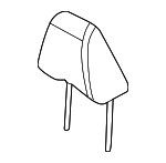 864005MR1A - Body: Headrest for Nissan: ARIYA Image