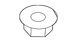 N0221544 - Body: Retainer Plate Nut for Audi Image