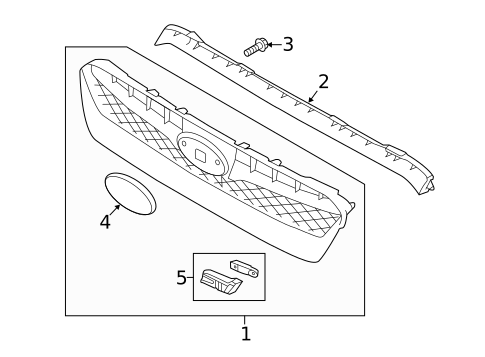 Grille & Components for 2020 Subaru WRX #0