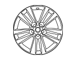 T4N25614 - : Wheel, Alloy for Jaguar: XE Image