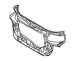8E0805594F - Body: Radiator Support for Audi: A4, A4 Quattro Image