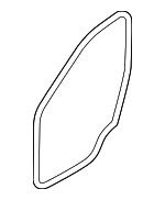 8663911 - Body: Surround Weather-strip for Volvo: S40, V50 Image