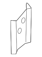 G45A13TAMA - Body: Side Panel Rear Bracket for Nissan Image