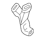 88951252 - : Medium Neutral Rear Center Seat Belt with Buckle for Chevrolet: Impala, Monte Carlo Image