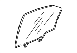 73400S84A00 - Body: Movable Glass for Honda: Accord Image