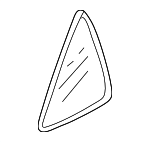 73405S84A00 - Body: Fixed Glass for Honda: Accord Image