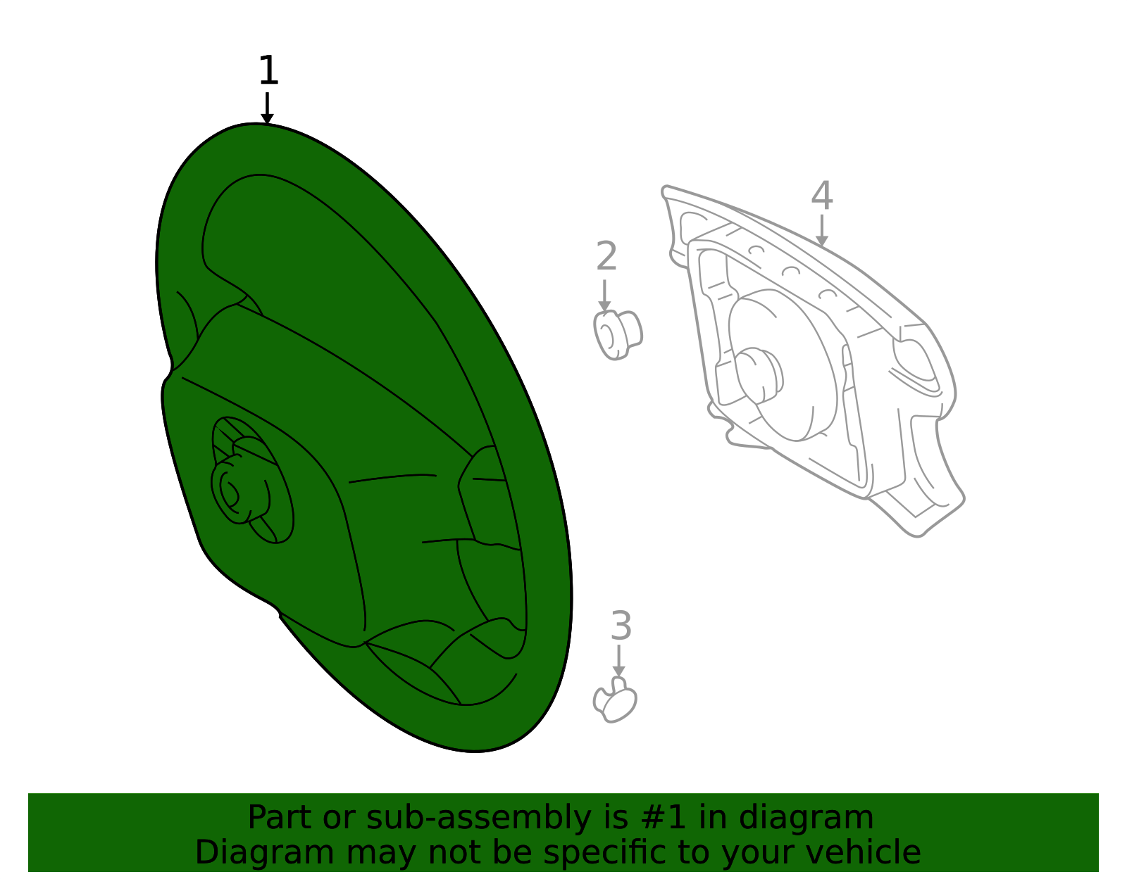 45100-07150-B1 - Steering Wheel 2003-2004 Toyota Avalon | Bam Wholesale ...