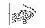 99163120103 - Electrical: Headlight Bracket for Porsche Image