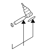 26091587 - Steering: Outer Tie Rod for Cadillac: Escalade, Escalade ESV, Escalade EXT | Chevrolet: Avalanche 1500, Avalanche 2500, Silverado 1500, Silverado 1500 HD, Silverado 2500, Silverado 2500 HD, Silverado 3500, Suburban 1500, Suburban 2500, Tahoe | GMC: Sierra 1500, Sierra 1500 HD, Sierra 2500, Sierra 2500 HD, Sierra 3500, Yukon, Yukon XL 1500, Yukon XL 2500 Image