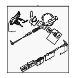 88964484 - Steering: Actuator Assembly for Cadillac: Escalade, Escalade ESV, Escalade EXT | Chevrolet: Avalanche 1500, Avalanche 2500, Silverado 1500, Silverado 1500 HD, Silverado 2500, Silverado 2500 HD, Silverado 3500, Suburban 1500, Suburban 2500, Tahoe | GMC: Sierra 1500, Sierra 1500 HD, Sierra 2500, Sierra 2500 HD, Sierra 3500, Yukon, Yukon XL 1500, Yukon XL 2500 Image