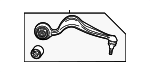 2063308102 - : Lateral Arm for Mercedes-Benz Image