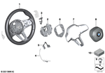 32305A398E9 - Steering: Connecting Line, Steering Wheel for BMW Image
