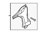 EJ7Z7802500A - Body: Hinge Pillar for Lincoln: MKC Image