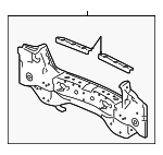 66100TP6A01ZZ - Body: Rear Body Panel for Honda: Accord Crosstour, Crosstour Image
