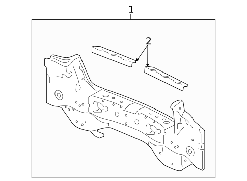 Rear Body for 2015 Honda Crosstour #0