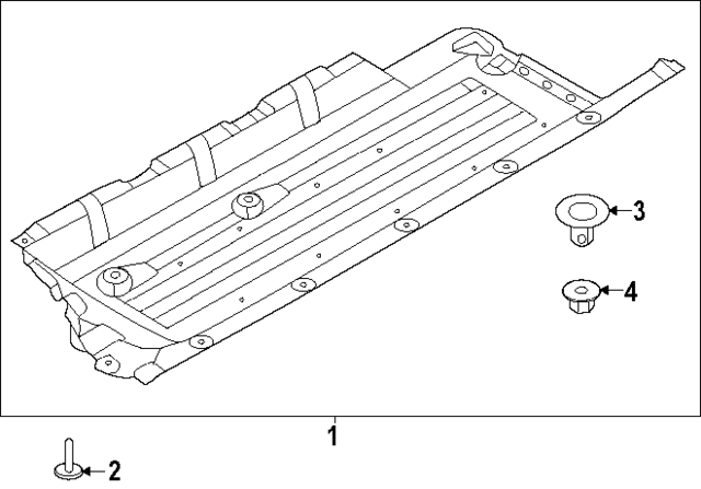 84217R6010 - : Under Cover for Hyundai Image
