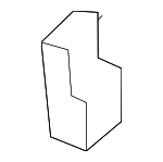 96585560 - Body: Door Glass Retainer for GM Image
