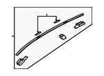 DF71509H0 - Body: Roof Molding for Mazda: 2 Image