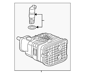 2013-2019 Cadillac Vapor Canister 85161069 GM | GMPartsDirect.com