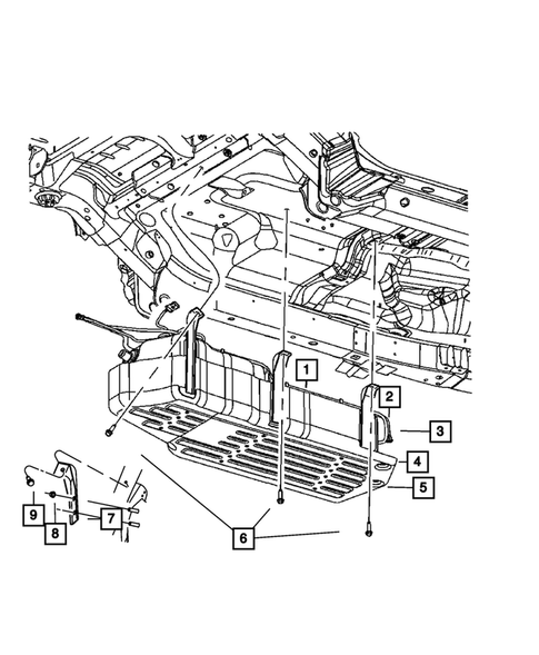 Fuel Tank for 2010 Jeep Commander #0