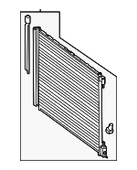 995000454 - HVAC: A/C Condenser for Mercedes-Benz Image