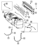68475376AB - : Fuel Tank for Ram: 2500, 3500 Image