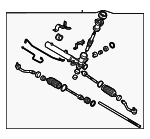 577002K000 - Steering: Steering Gear for Kia: Soul Image