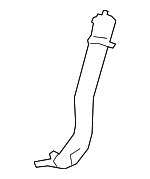 8W0201974 - Fuel System: Shield for Audi: A4, A4 Quattro, A5 Quattro, A5 Sportback, RS5, RS5 Sportback, S4, S5, S5 Sportback Image