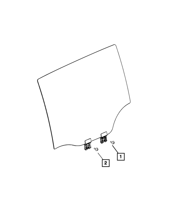 6504886AA - Doors, Door Mirrors and Related Parts: Hex Screw for Mopar Image image