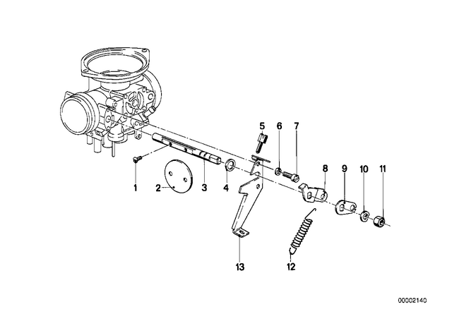 13111254760 - : Nut for BMW-Motorrad Image