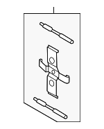 8J0698269 - Brakes: Mount Kit for Audi: TT RS Quattro Image