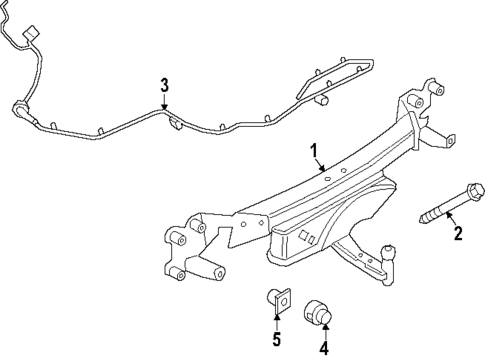 Trailer Hitch Components for 2024 Porsche Cayenne #0