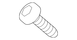 MS200329 - Body: Satellite Radio Screw for Mitsubishi: Eclipse Cross, Outlander, Outlander PHEV, Outlander Sport Image