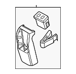 84640BF100YPK - Body: Rear Cover for Hyundai: Kona Electric Image