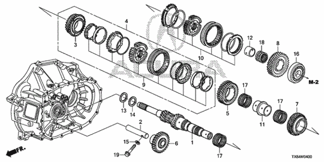 MT Mainshaft for 2015 Acura ILX #0