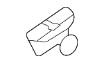 89016R0010OFB - Body: Recline Lever for Kia Image