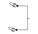 11561674 - Body: Guide Channel Bolt for Buick: Enclave, Encore, Envision, LaCrosse, Regal, Regal Sportback, Regal TourX, Verano | Cadillac: ATS, CT4, CT5, CT6, CTS, DTS, ELR, SRX, STS, XT6, XTS | Chevrolet: Blazer, Bolt EV, Camaro, Caprice, Captiva Sport, Cobalt, Colorado, Corvette, Cruze, Cruze Limited, Equinox, HHR, Impala, Impala Limited, Malibu, Malibu Limited, Monte Carlo, Silverado 1500, Silverado 2500 HD, Silverado 3500 HD, Silverado EV, Sonic, Spark, Spark EV, SS, SSR, Trailblazer, Traverse, Traverse Limited, Trax, Uplander, Volt | GMC: Acadia, Acadia Limited, Canyon, Envoy, Hummer EV SUV, Sierra 1500, Sierra 1500 Limited, Sierra 2500 HD, Sierra 3500 HD, Sierra EV, Terrain | Hummer: H2 | Pontiac: G5, G6, G8, Montana, Solstice, Torrent | Saturn: Aura, Outlook, Vue Image