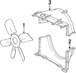 6262957 - Cooling System: Fan for GM Image