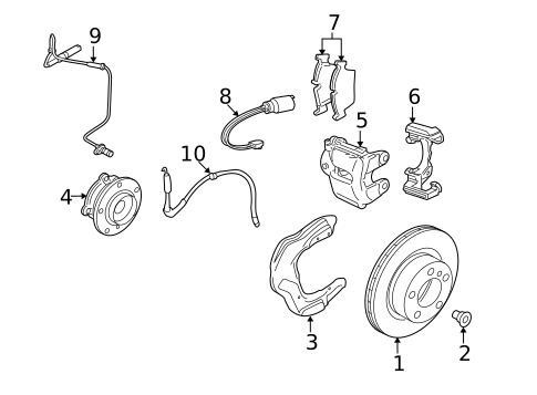 Front Brakes for 2015 BMW X1 #1