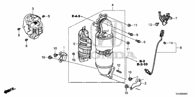 Converter (1.5L) for 2020 Honda CR-V #0