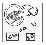 4K0419091BAQPJ - Steering: Steering Wheel for Audi Image
