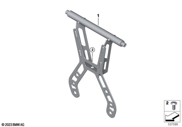 65905A9DC60 - Audio, Navigation, Information Systems: Halter Navigator - Enduro for BMW-Motorrad Image