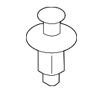 9046707217 - Body: Sight Shield Clip for Scion: tC | Toyota: 4Runner, Avalon, bZ4X, C-HR, Camry, Corolla, Highlander, Land Cruiser, Mirai, Prius, Prius Prime, Sienna, Tacoma Image