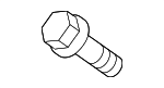 9008010343 - Body: Lock Support Bolt for Toyota: Camry, Grand Highlander, Highlander, Sienna, Tacoma, Venza Image