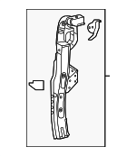 532020E070 - Body: Side Support for Toyota: Highlander Image